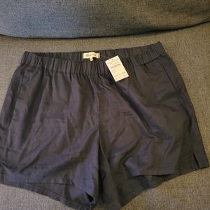Madewell pull on shorts NWT